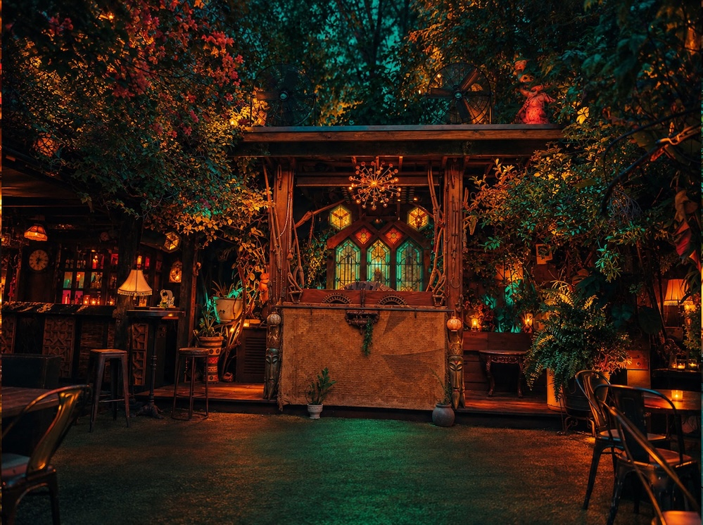 Reimagined DJ booth and dance floor